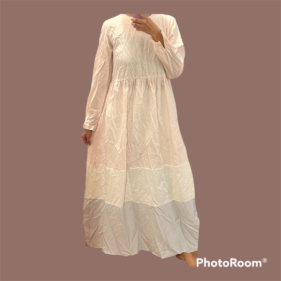 MODEST BABY PINK FROCK - Picture 1 of 4